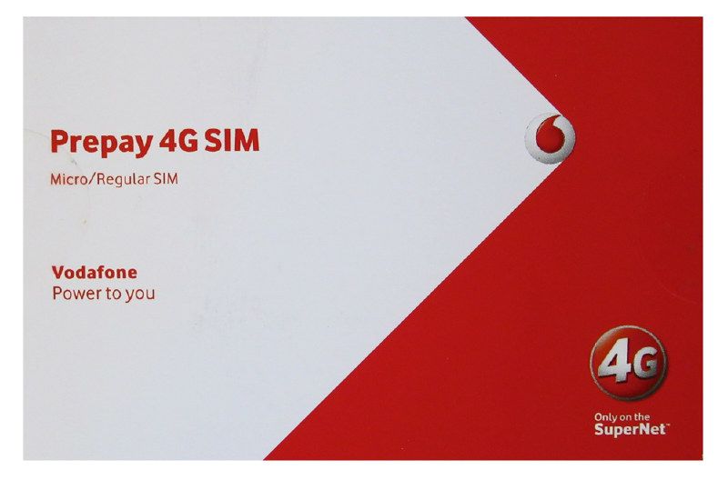 Vodafone Sim card 